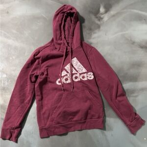 Size medium burgundy hoodie